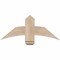 Ekena Millwork Bellingham Smooth Timber Gable Bracket, Douglas Fir, 36"W x 15"H x 5 1/2"D x 5 1/2"F, 10/12 Pitch GBW036X15X0606BEL00SDF - alternate 1